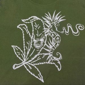 420 Seahorse Tshirt Handmade
